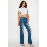 High Waist Ankle Jeans