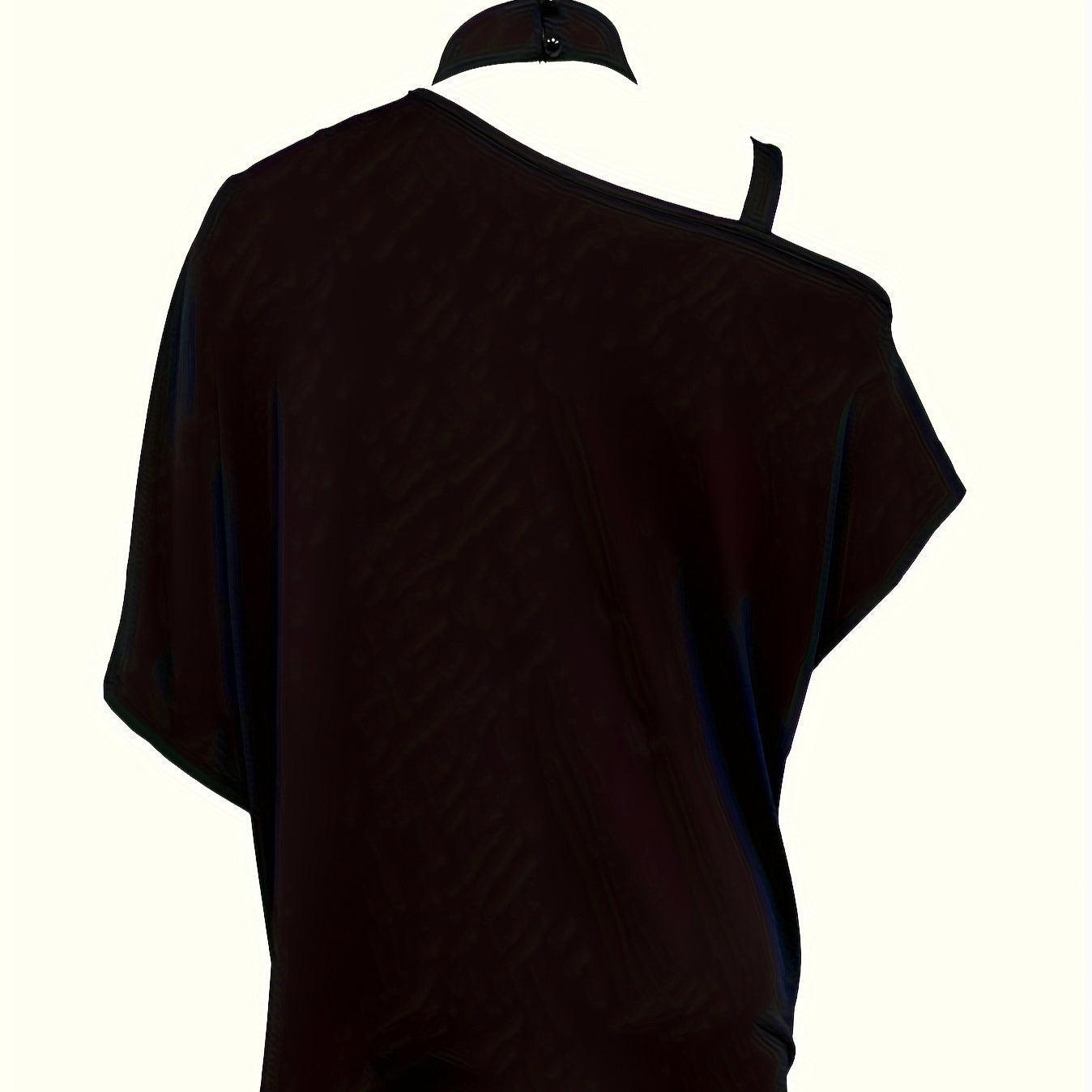 Abstract Face Print Top