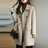 Slim Woolen Coat, Modern Cut