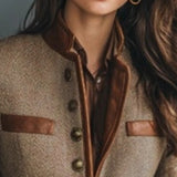 Retro Color Block Jacket