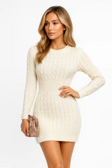 Bodycon Pullover Mini Sweater