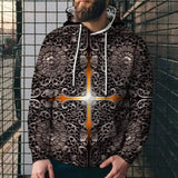 3D Digital Printing Sweater Hoodie-OFSM00409-1