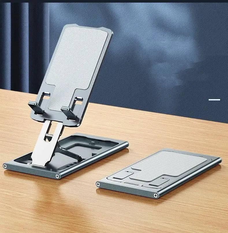 Aluminum Alloy Mobile Phone Stand Desktop Office Portable-Grey-2