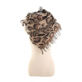 Animal leopard imitation cashmere-4