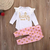 Baby Love Onsie and Pants 2pc set-2