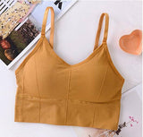 Big size bra without size gathering-Orange-4