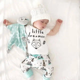 born Baby Clothes Set T-shirt Tops+Pants Little Boys and-1