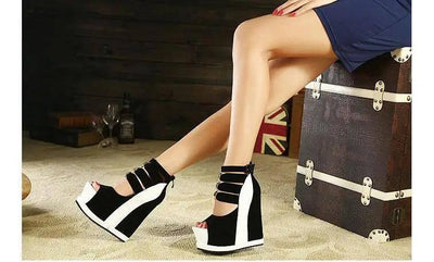 Summer New Genuine Women Platform-7