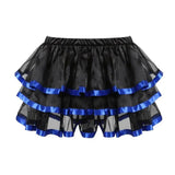 Charming Corset with Tutu for Playful Elegance-Blue-3