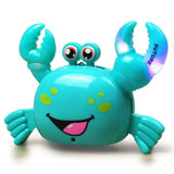 Crab Toy Will Climb Children'S Electric Stunt Simulation-Blue-3