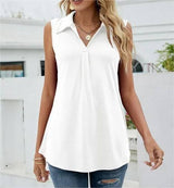 Chic Casual Vest for Women - Everyday Style-White-7