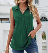 Chic Casual Vest for Women - Everyday Style-Green-8