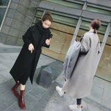 Fashion Solid Color Thick Pocket Women Autumn Winter Warm-3