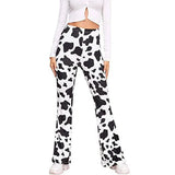 Hip Retro Printed Bootleg Pants Casual Pants-Style 6-11