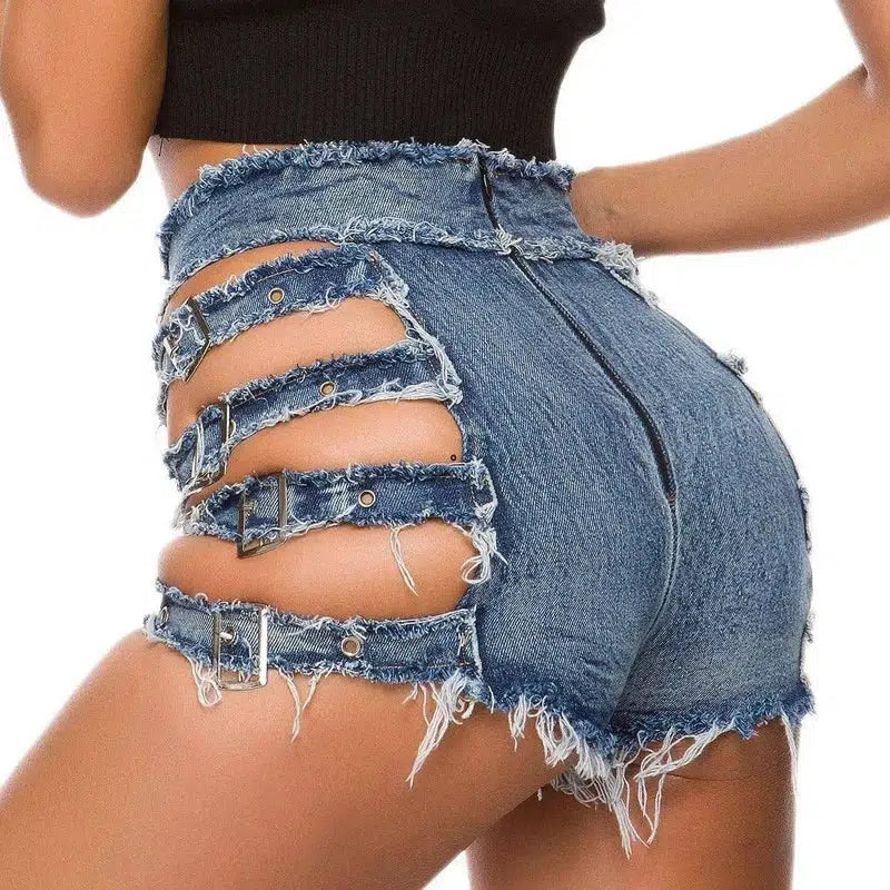 Hot pants summer cut jeans-6