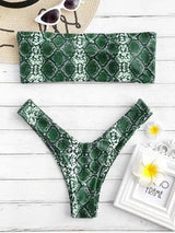 Leopard bikini-Green-4