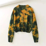 All-match crop top-Dark green-3