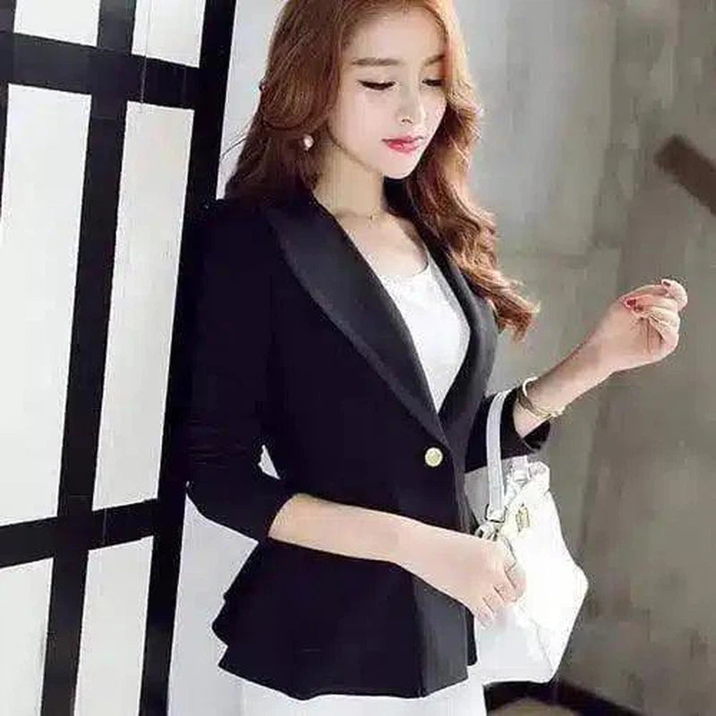 Boss Moves Single Breasted Blazer-Black-1