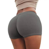 Cheap Stretchy Booty Shorts Women Sportwear Push Up Shorts-6-41