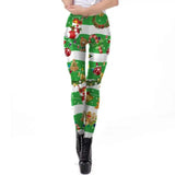 LOVEMI - Lovemi - Christmas digital print tight leggings