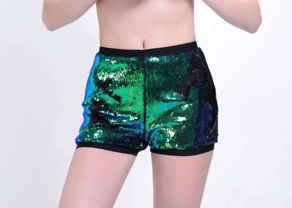 LOVEMI - Lovemi - Female sequin shorts