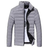 Stylish White Jacket for Men - Perfect for All Seasons-Light grey-7