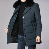 LOVEMI - Lovemi - Mid-length thick warm casual hooded coat