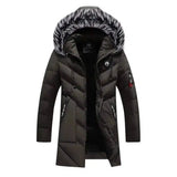 Omi Men's Winter Jackets-Green-3