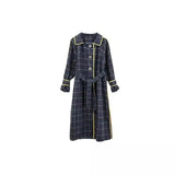 LOVEMI - Lovemi - Plaid woolen coat