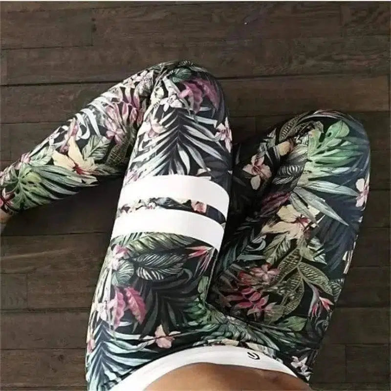 LOVEMI - Lovemi - Rainforest Yoga trousers leggings