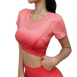 LOVEMI - Lovemi - Running Fitness Top Slim Fit Breathable Yoga Short