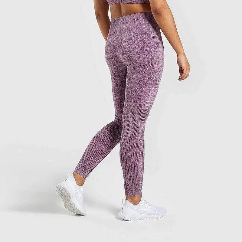 LOVEMI - Lovemi - Seamless Point Nine Points Pants Yoga Fitness