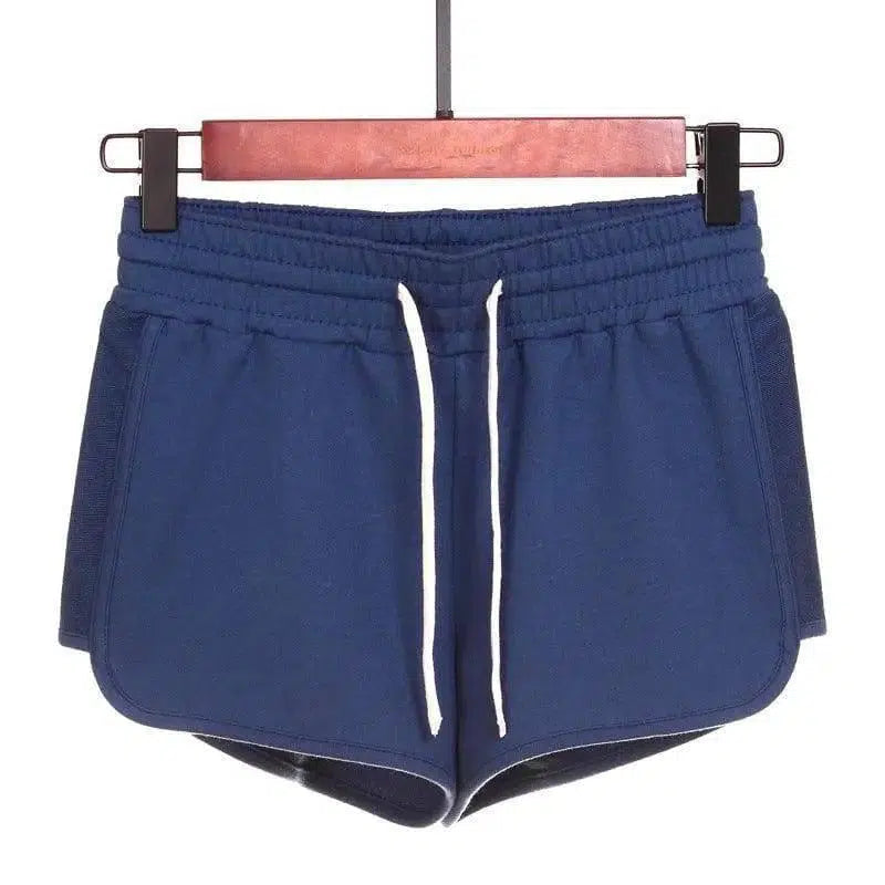 Sports shorts hot pants-Darkblue-50