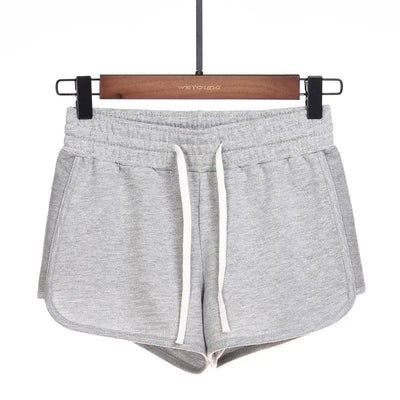 Sports shorts hot pants-Grey-71