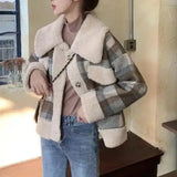 LOVEMI - Lovemi - Thick woolen coat