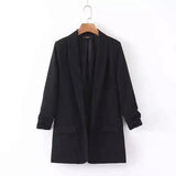 LOVEMI - Lovemi - Two-color leisure suit Jacket with Autumn Sleeve