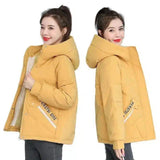 LOVEMI - Lovemi - Winter Ladies' Casual Korean Down Cotton Jacket