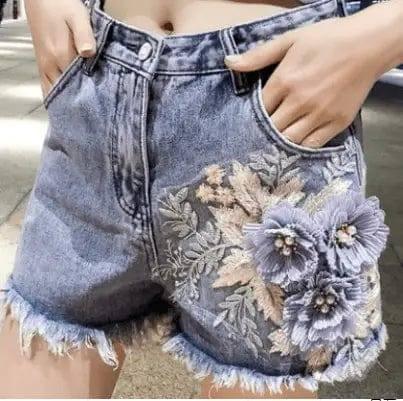 women Jeans Shorts-1