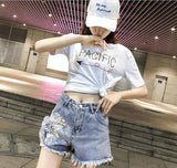 women Jeans Shorts-5