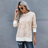 Women's Leopard Print Casual Top-1