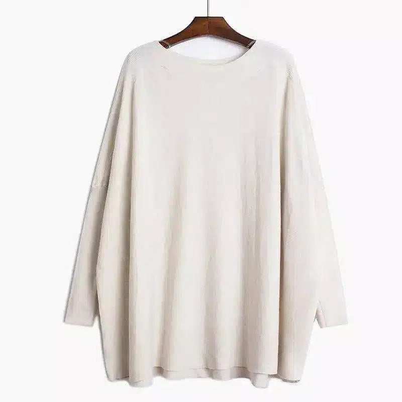 Women's Turtleneck Sweater Long Sleeve-8006 apricot-6