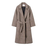 Woolen coat female long section new autumn and winter Korean-Photo Color-2