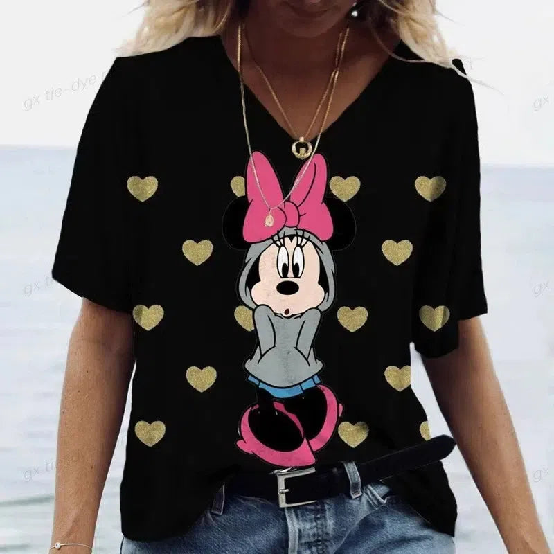 Mickey Mouse Summer Top-AVZ3CG2724-1