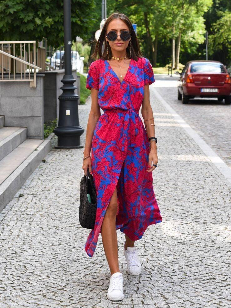 Chic Floral Maxi Dress - Summer Fashion-11