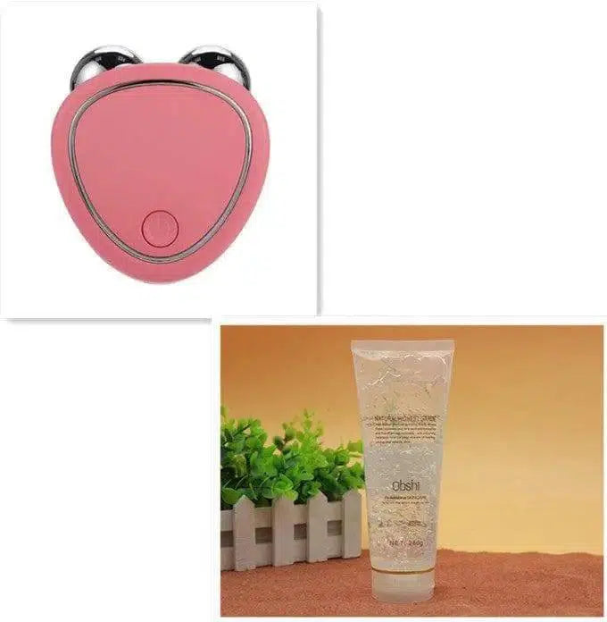 Portable Facial Micro-current Beauty Instrument For Lifting-Pinkset-5