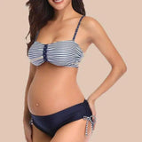 Pregnant women split swimsuit-1