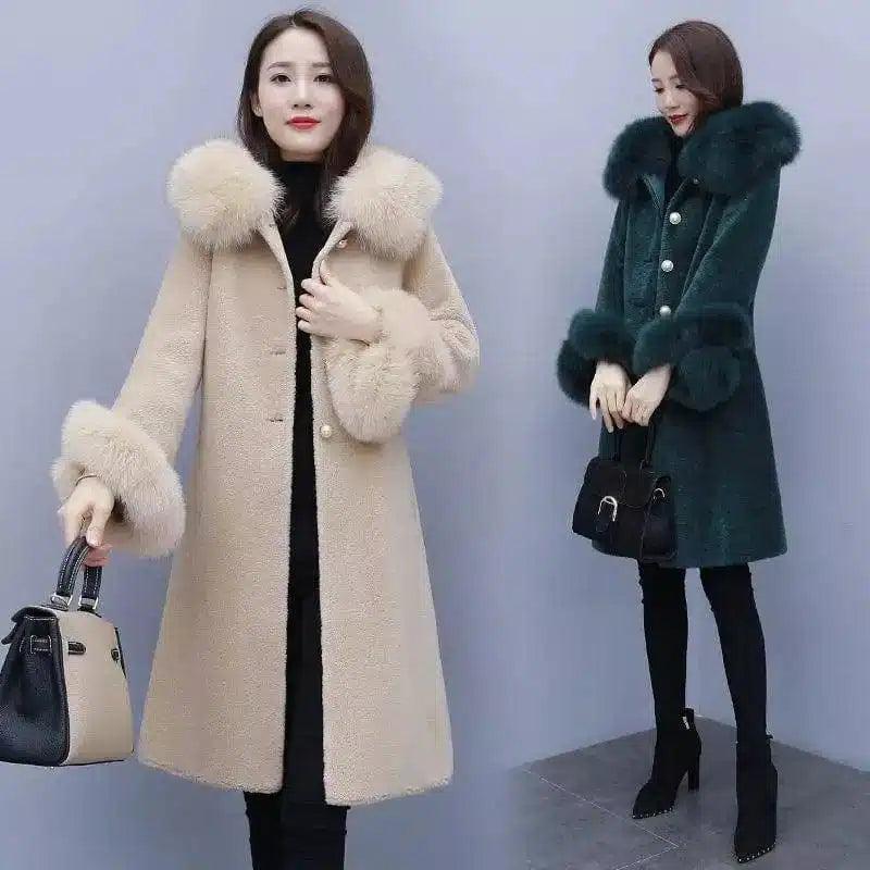 Best Women's Shearling Coat for Winter Style-1