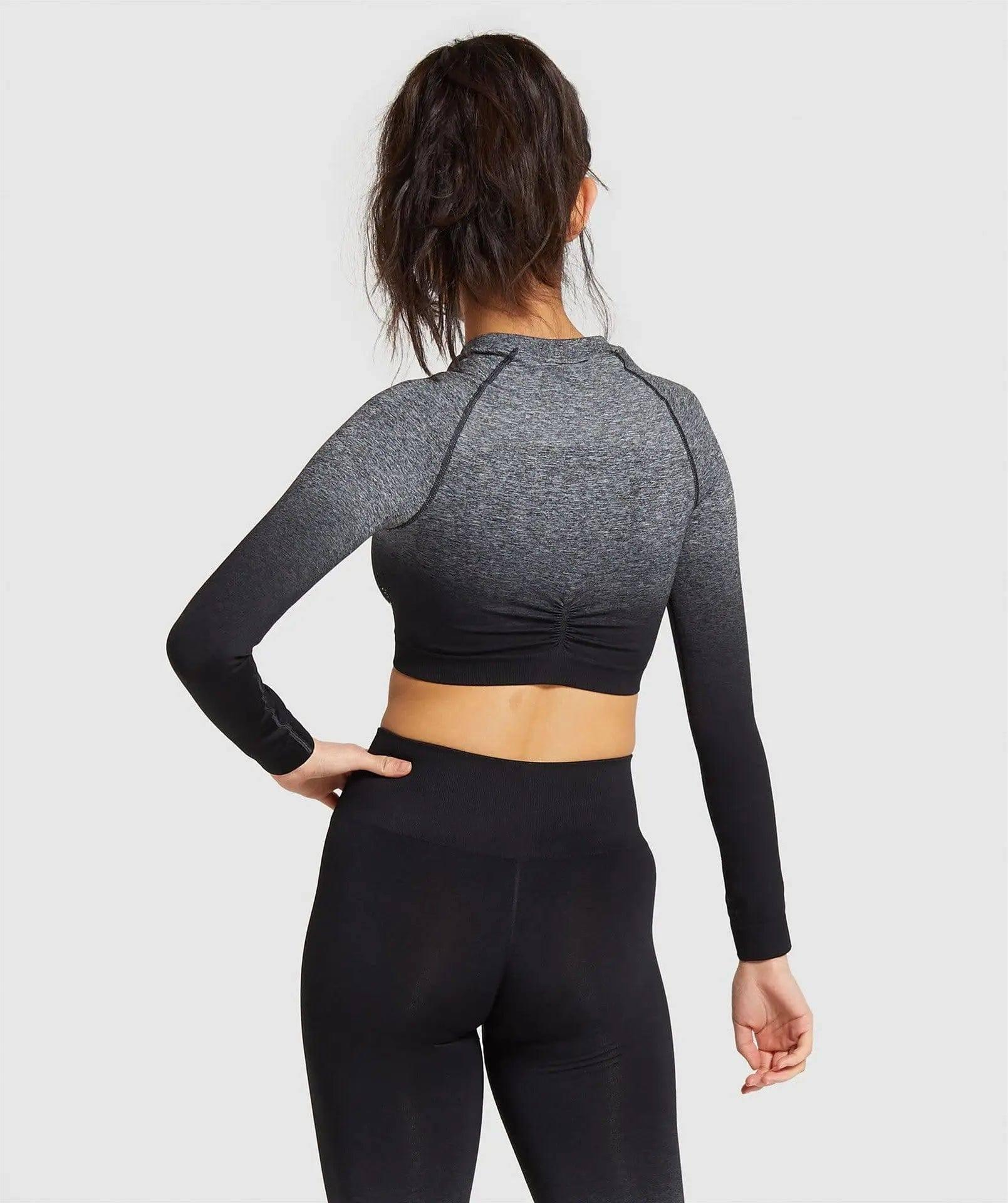 Sports tight Yoga suit-4