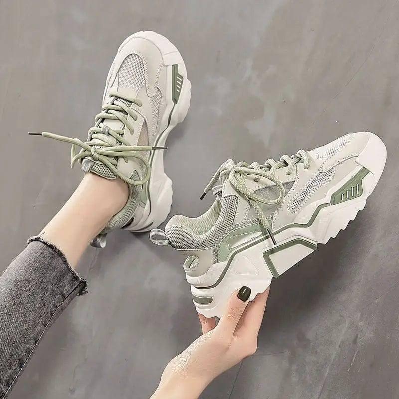 Spring Women's Mesh Breathable Comfortable Sneakers-4-2