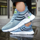 Stylish Blue Athletic Sneakers for Peak Performance-1